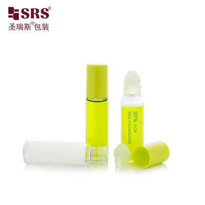 PET-10ML Custom Color Plastic Roller Ball Bottle Untuk Anti-Itch Liquid Packaging Applicator