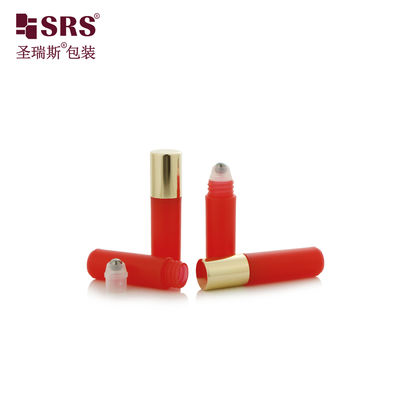 RPA-2ml Frosted PP Plastic Mini Travel Size Roller Ball Bottle Applicator Tidak ada kebocoran Dengan Uji Vakum