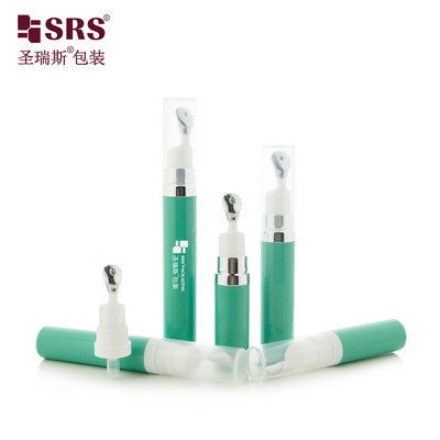 A0035 Dispenser Tanpa Udara Superior 7.5ml/10ml/15ml dengan Aplikator Tekan-Aksi Paduan Seng Desain Halus