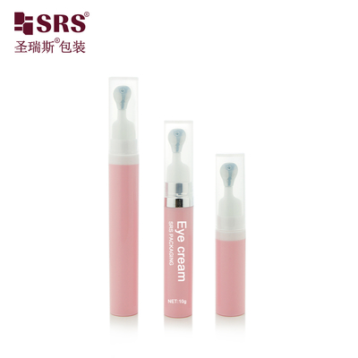 A0035 Botol Pompa Tanpa Udara Elegan 7.5ml, 10ml, 15ml dengan Dispenser Gaya Tekan Paduan Seng Premium