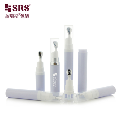 A0035 Botol Pompa Tanpa Udara Mewah 7.5ml-15ml dengan Dispenser Atas Tier yang Dioperasikan dengan Tekanan Paduan Seng