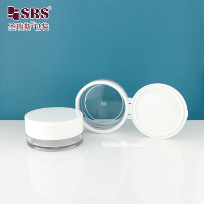 PETG003 100g 120g 150g 200g 250g Plastik Transparan PETG Body Cream Jar Container Dengan Flip Cap