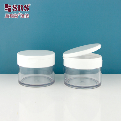 PETG003 200g 250g 200g 250g Creme rambut dan tubuh PETG jar dengan Flip Cap Injection Custom Color Packaging
