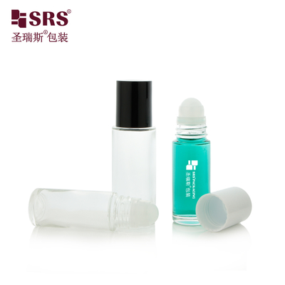 BLPC 30ML 50ML Clear Thick Wall Heavy Glass Roll On Deodorant Gel Botol Kemasan Botol Perawatan Pribadi