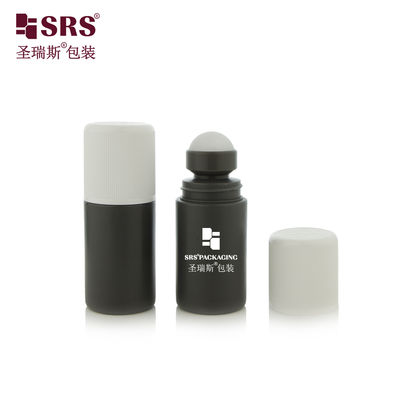 RPPC1-60ML Grosir Kustom Botol Deodoran Roll On Berwarna Matte Glossy Dengan Tutup Tahan Anak