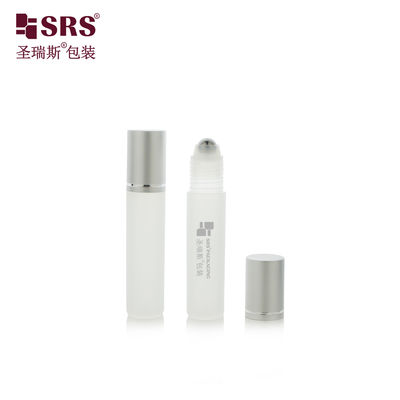 RPA-10ML Bulat PP Kosong Injeksi Daur Ulang Roller Bola Baja Masseur Botol esensi rambut