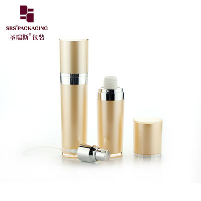 Produk terlaris SRS kosong 30ml 50ml 80ml 120ml Konus bentuk acrylic lotion wadah