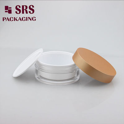 J027B 120ml botol kosmetik warna cat biru untuk krim