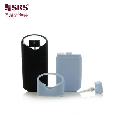 PWU007-C 20ml 30ml Black Blue Grey Custom Color Plastic PP Sprayer With Fine Mist For Hand sanitizer