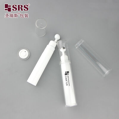 AY005 10ML 15ML Luxury Acrylic Airless Roll On Bottle Untuk Serum Mata Gel Grosir