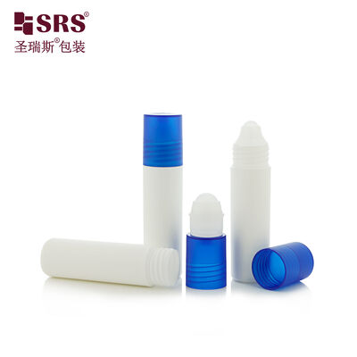 RPPF 18ml Flat PP Matte Roll On Deodorant Gel Botol PCR Kemasan Bahan Daur Ulang