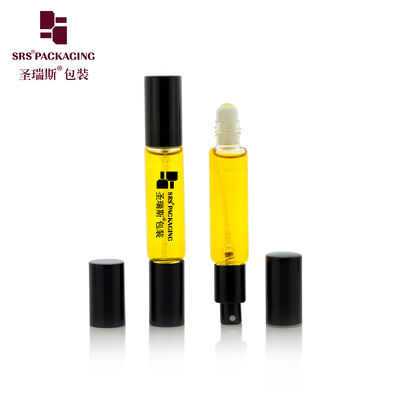 BLPD 10ML Roller Ball Spray Pump Dual Ends Botol Kaca Untuk Parfum Tanpa Kebocoran