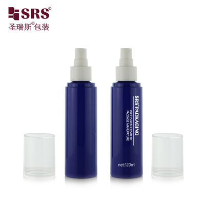 T120D42N24 Botol Semprot Plastik PET 120ml Dengan Pompa Untuk Kabut Pewangi Anti Bocor Kustomisasi Warna Logo