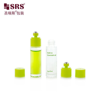 BLPB 15ml Bottle Roller Glass Ball dengan Switch untuk Minyak Esensial