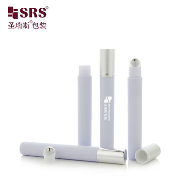 Botol Roll On Bulat Ukuran Saku Ramah Lingkungan PP 10ML untuk Serum Mata Gel Grosir