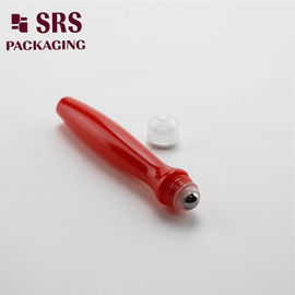 PETG plastik roll pada botol bola logam serum lotion 15ml kosmetik tabung plastik kosong