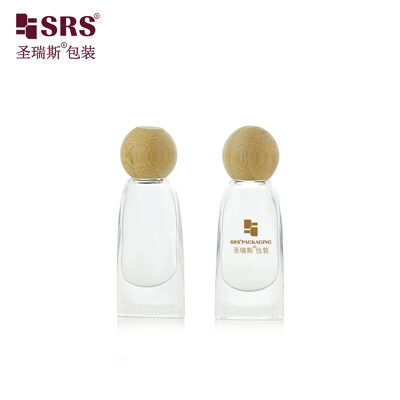 GB3 10ML Luxury Empty Tube Shape Thick Wall Glass Roll On Bottle Untuk Minyak Esensial