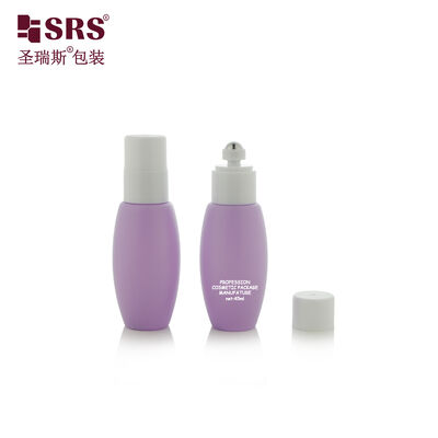 KG1-45ML Plastic Empty Roll On Bottle Dengan Switch ON-OFF Applicator