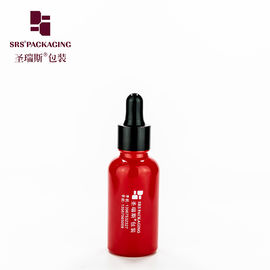 Custom kosong dicat warna Botol dropper kaca untuk esensi dan minyak