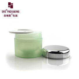 SRSK double wall round PP plastik topeng wajah 1oz toples