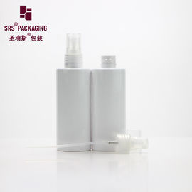 injeksi plastik putih flat shoulder empty sprayer botol hewan peliharaan 100ml