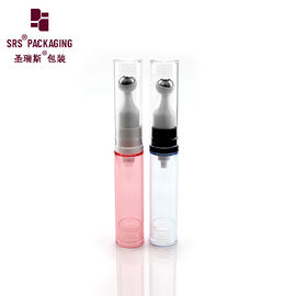 5ml 10ml 12ml 15ml plastik roll pada bola baja botol kosmetik airless isi ulang