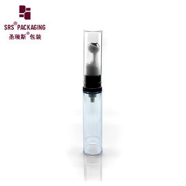 Botol pompa tanpa udara dengan bola rol biru semi-transparan injeksi 5ml