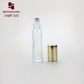 10ml botol kaca transparan esensi kosong minyak menyegarkan perawatan kulit
