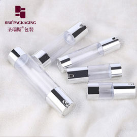 15ml 30ml 50ml 80ml 100ml plastik kosmetik perawatan kulit botol lotion kosong tanpa udara