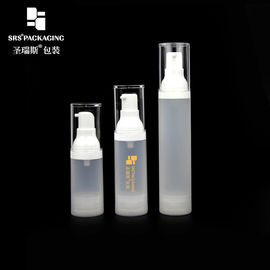 15ml 30ml 50ml botol plastik PP kosmetik kosong pompa airless serum