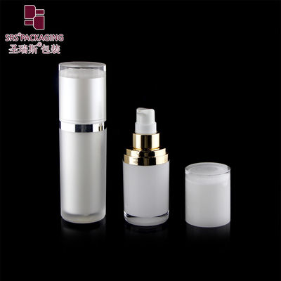 cat khusus putih kosmetik lotion perawatan kulit botol acrylic airless