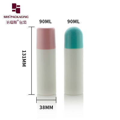 90ml Bulat PP PCR Daur Ulang Ramah Lingkungan Kosong Deodorant Customization Gel Botol