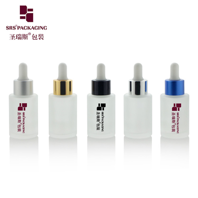 1oz Empty Parfum Perfume Glass Pink Blue Green Purple Custom Color Botol Pengendara Minyak Esensial 30ml