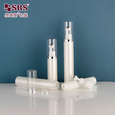 10ml 15ml Airless Acrylic Double Wall Cosmetic Eye Cream Press Roll On Bottle Pilihan terbaik