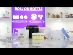 SRSQ 80g 100g 120g 150g 200g 300g 400g Plastik Glossy Body Scrub Ramah Lingkungan Warna-warni PP PCR Jar