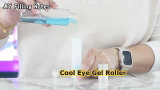 Melihat Lebih Dekat: AY 10ML 15ML Aplikator Pijat Botol Rol Pengap Gel Mata Mewah